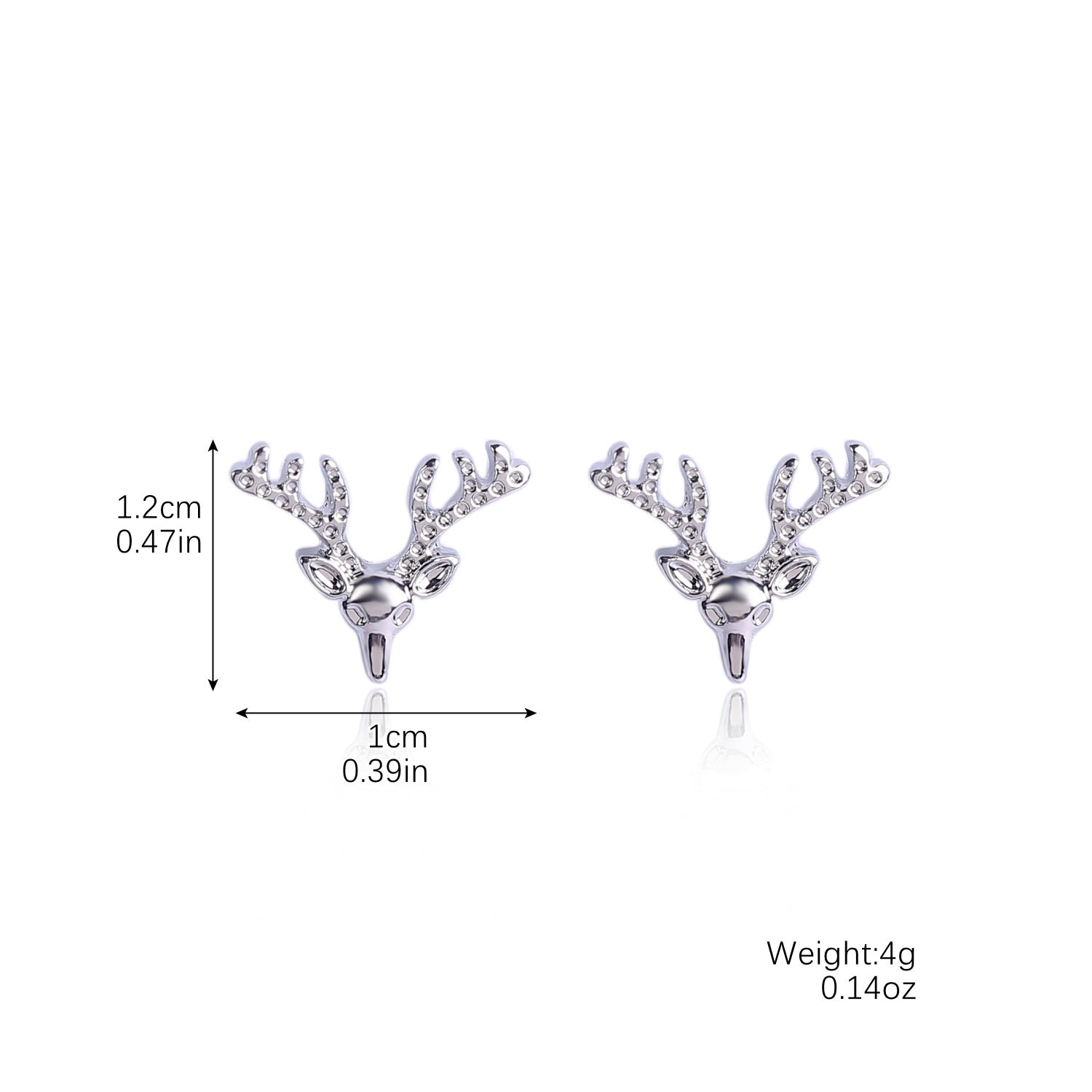 Wholesale Christmas Earrings Set with Diamond Snowflake Christmas Alloy Earrings